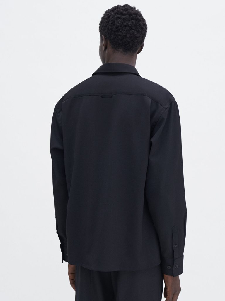 B1743-Boxy-Twill-Shirt-Filippa-K–Black-Back