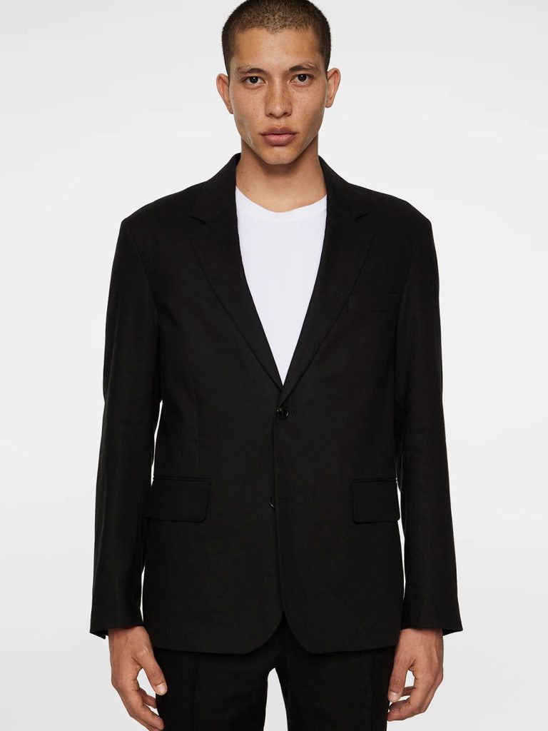 B1746-Alban-U-Super-Linen-Blazer-J-Lindeberg-Black-Front