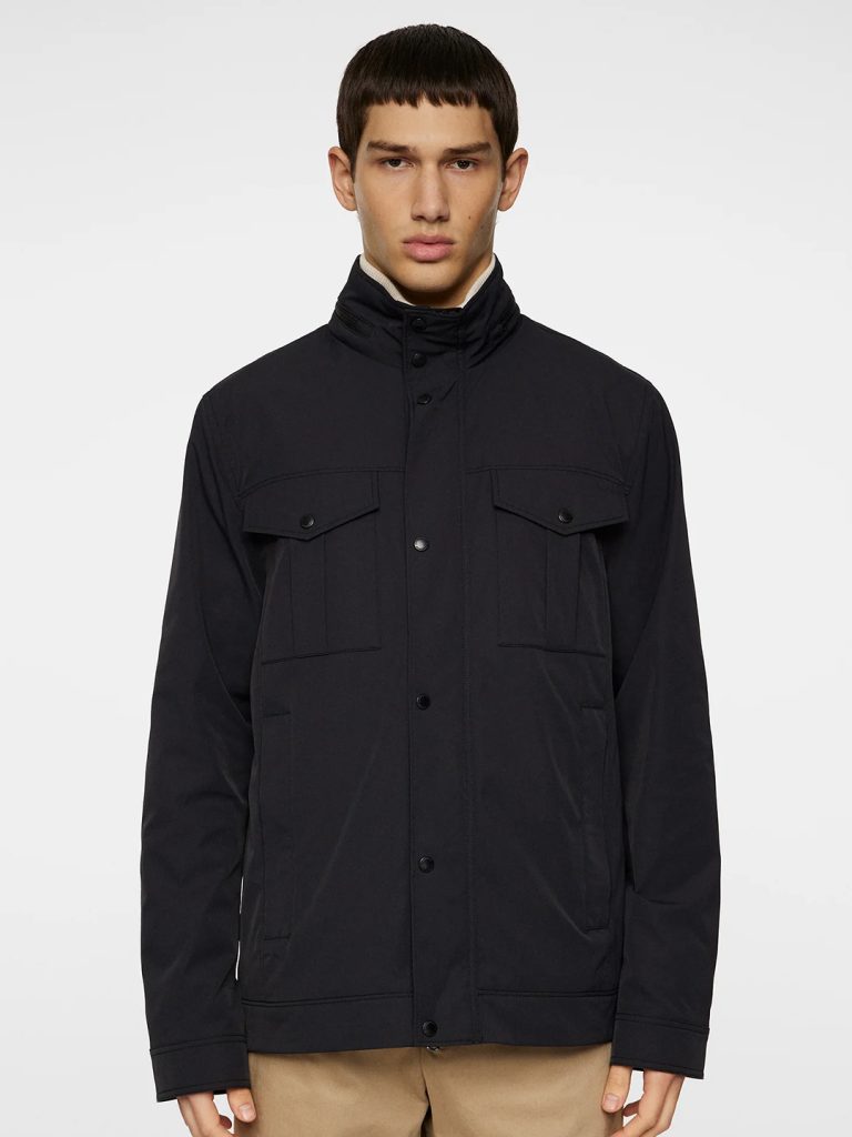 B1748-Bailey-Poly-Jacket-J-Lindeberg-Black-Front