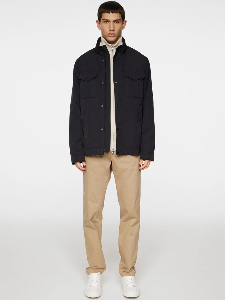 B1748-Bailey-Poly-Jacket-J-Lindeberg-Black-Front-Full-Body