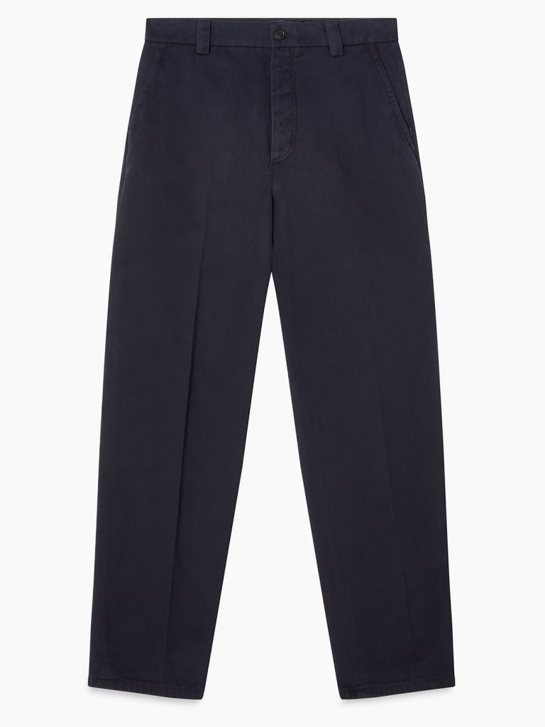 B1754-Cotton-Chino-Trouser-Filippa-K-Navy-Front-Flat-Lay