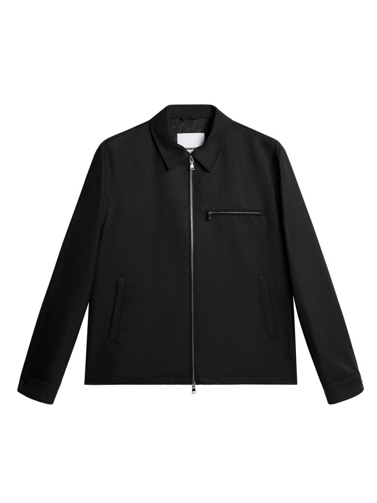 B1760-Juri-Sharp-Twill-Jacket-J-Lindeberg-Black-Front-Flat-Lay
