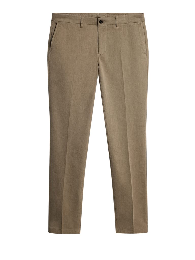 B1763-Ched-Flannel-Twill-Pants-J-Lindeberg-Septia-Tint-Front-Flat-Lay