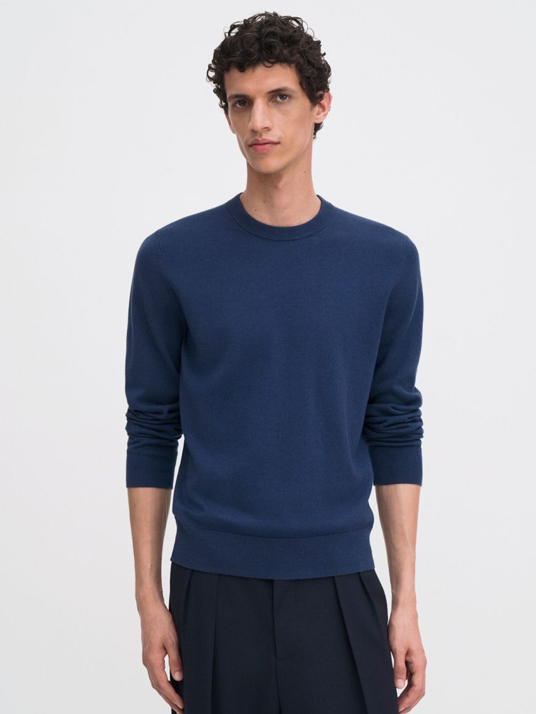 B1763-Cotton-Merino-Sweater-Filippa-K-Dusk-Blue-Front