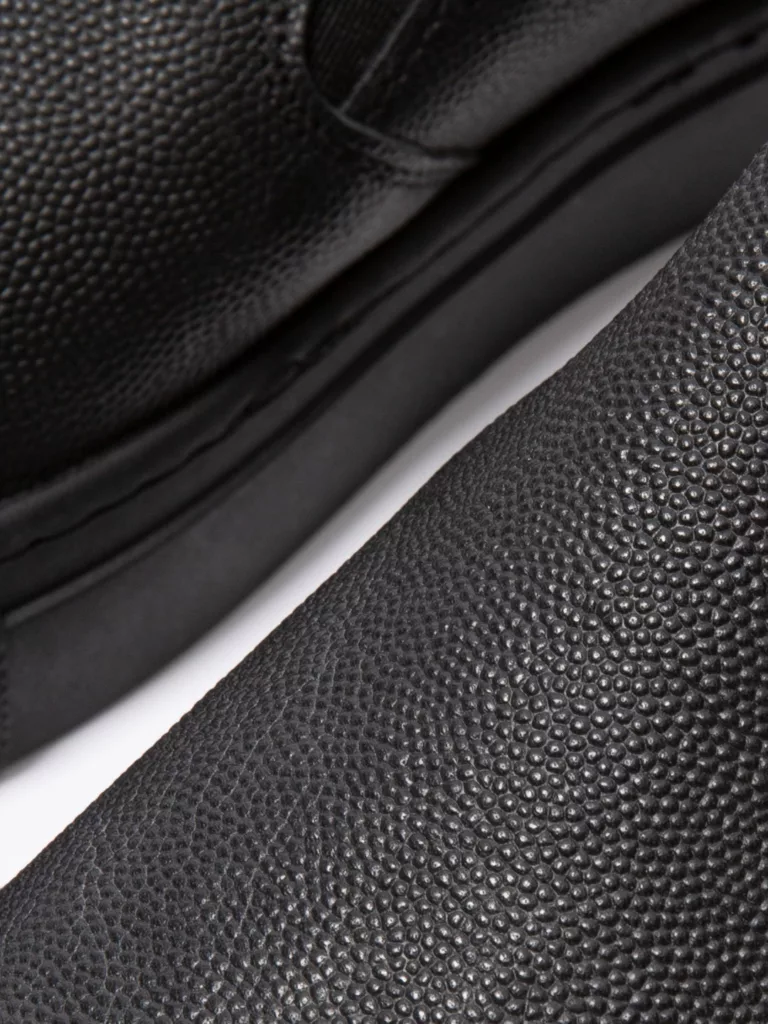 C0299-Morgan-Slip-on-Shoe-Filippa-K-Black-Embossed-Close-Up-Fabric-2