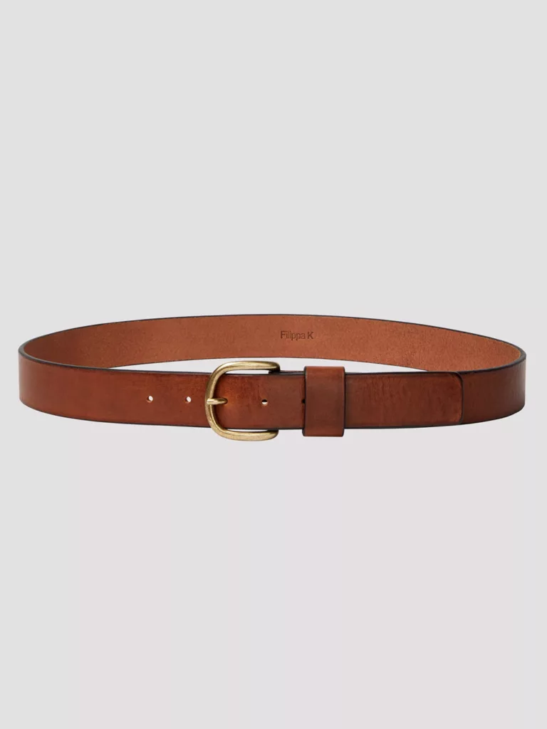 C1014-Casual-Leather-Belt-Filippa-K-Brown-Flat-Lay