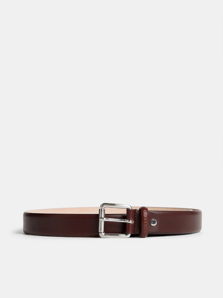 C1117-Bill-Leather-Belt-J-Lindeberg-Bitter-Chocolate-Front