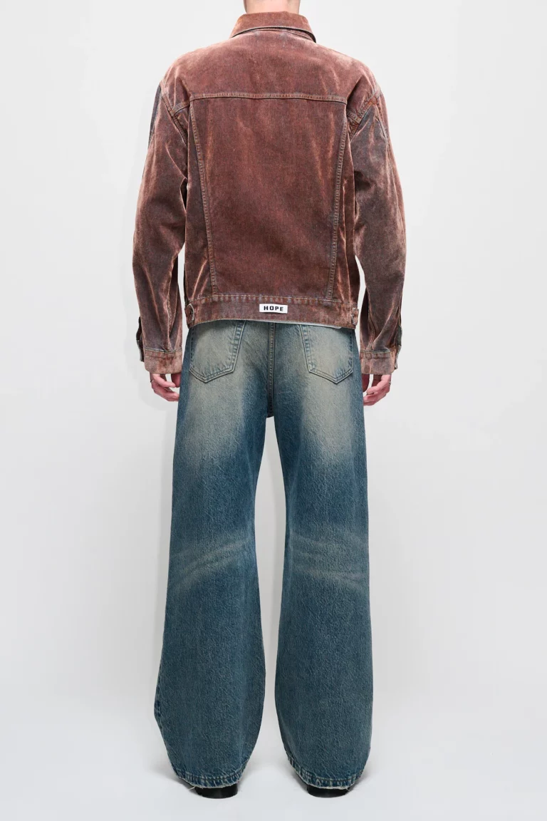 HOPE-AW24-47193143-Bold-Denim-Jacket-Rust-Flock-07