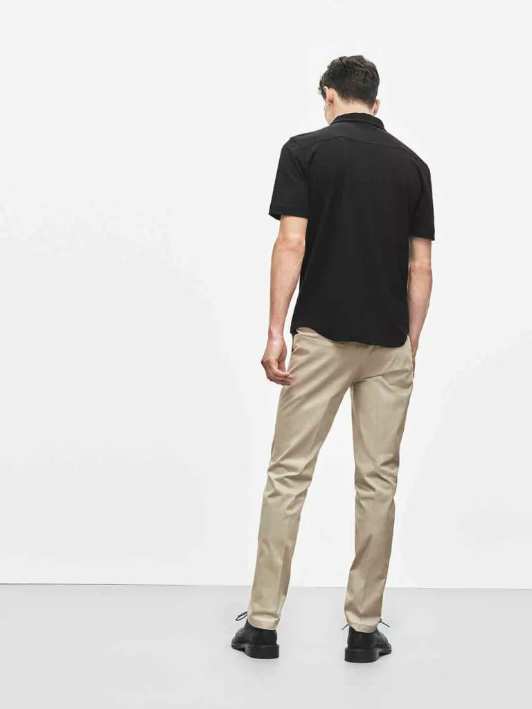 S0064-Pique-Poloshirt-SS-Filippa-K-Black-full-body-back
