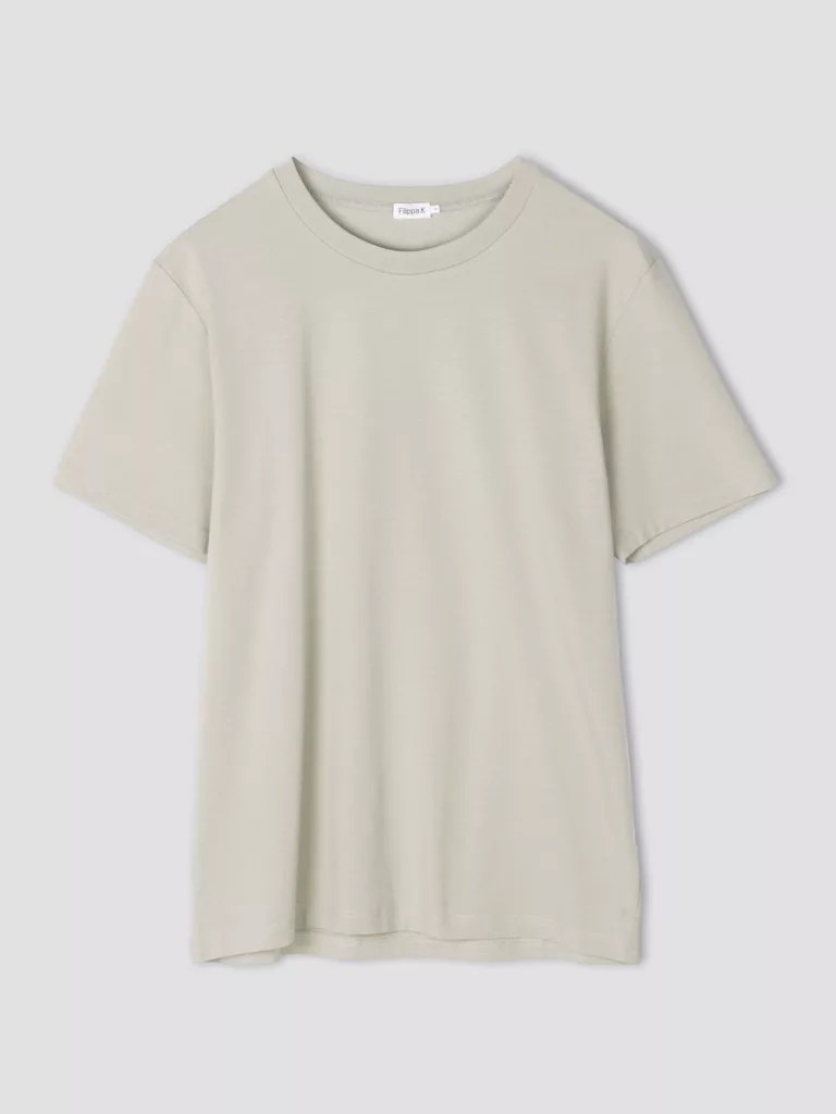 S0116-Lycra-Tee-Filippa-K-Light-Sage-Front-Flat-Lay