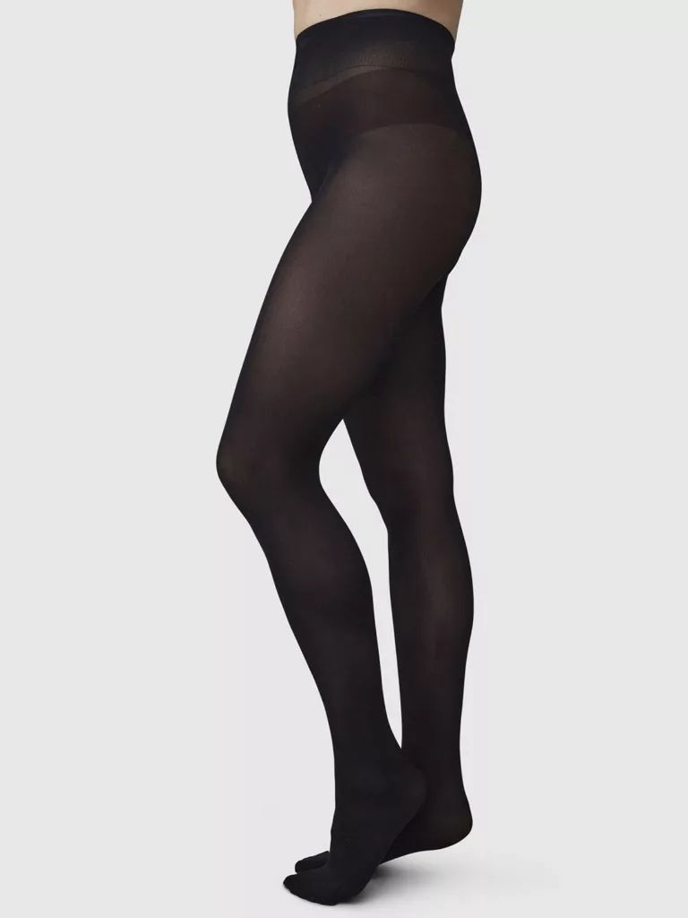 SS0004-Olivia-Premium-Tights-Swedish-Stockings-Black-Side