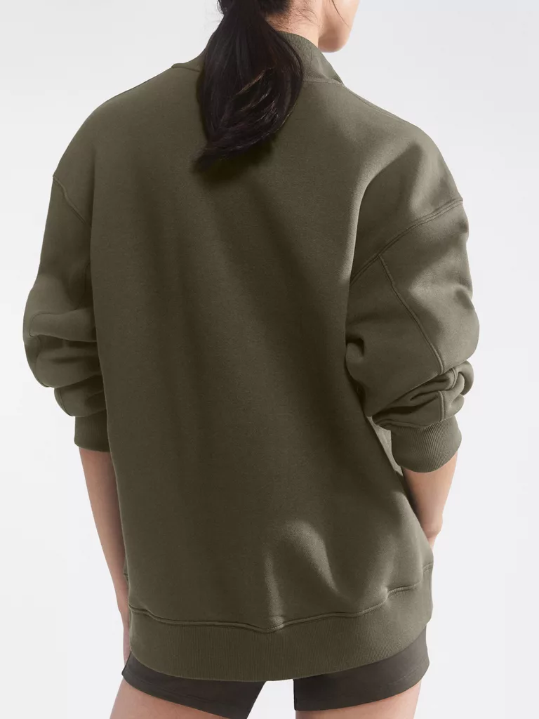 Y0002-Zipped-Sweatshirt-Filippa-K-Olive-Back